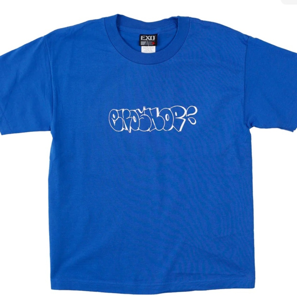 Blue Kids Graphic T-Shirt